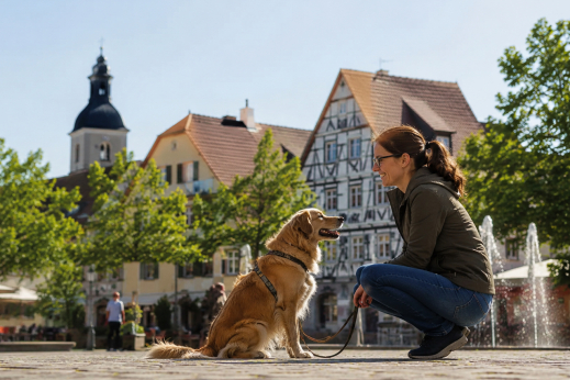 NachbarsLumpi_entspannter-Hund-Marktplatz-Asperg